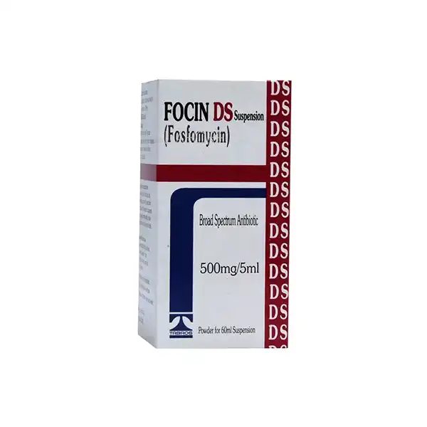 Focin Ds 500mg Suspension 60ml